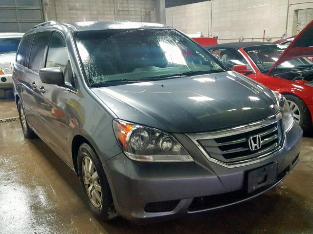 5FNRL3H47AB011801 - 2010 HONDA ODYSSEY EX SILVER photo 1