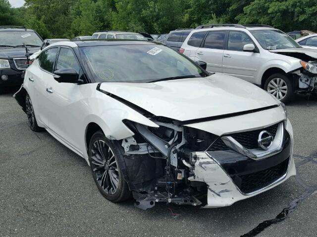 1N4AA6AP2GC420258 - 2016 NISSAN MAXIMA 3.5 WHITE photo 1