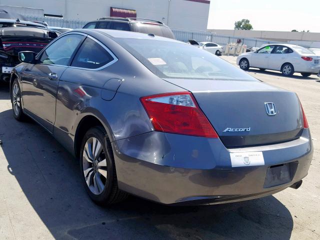 1HGCS1B85AA001741 - 2010 HONDA ACCORD EXL GRAY photo 3