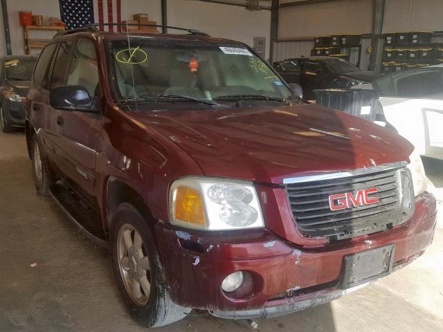 1GKDT13SX22333538 - 2002 GMC ENVOY BURGUNDY photo 1