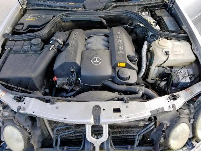 WDBLK65G73T141861 - 2003 MERCEDES-BENZ CLK 320 SILVER photo 7