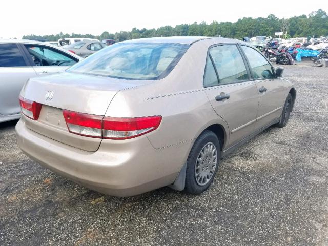 1HGCM56123A078231 - 2003 HONDA ACCORD DX BROWN photo 4