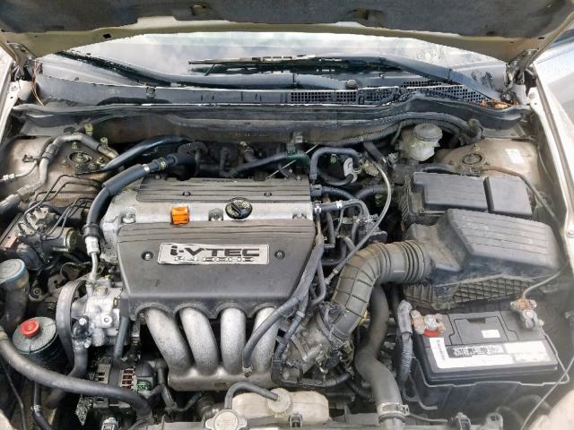 1HGCM56123A078231 - 2003 HONDA ACCORD DX BROWN photo 7