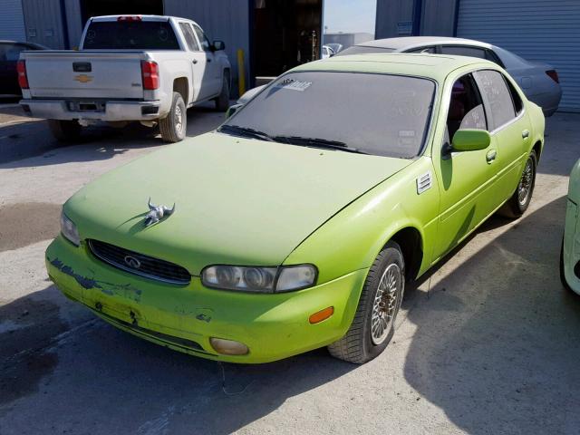 JNKAY21D9PM012014 - 1993 INFINITI J30 GREEN photo 2