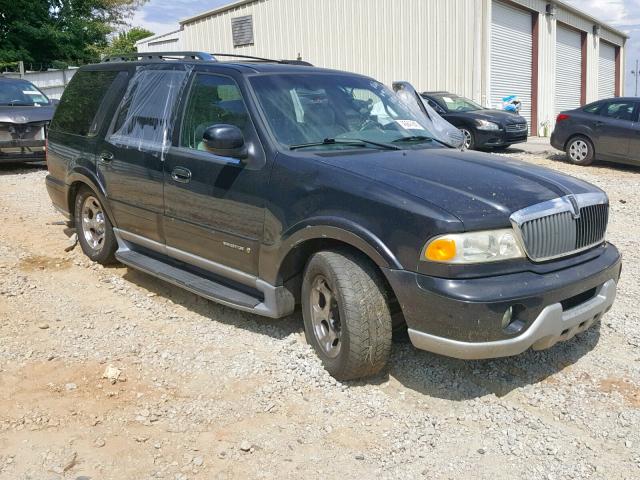 5LMEU27R01LJ29505 - 2001 LINCOLN NAVIGATOR BLACK photo 1