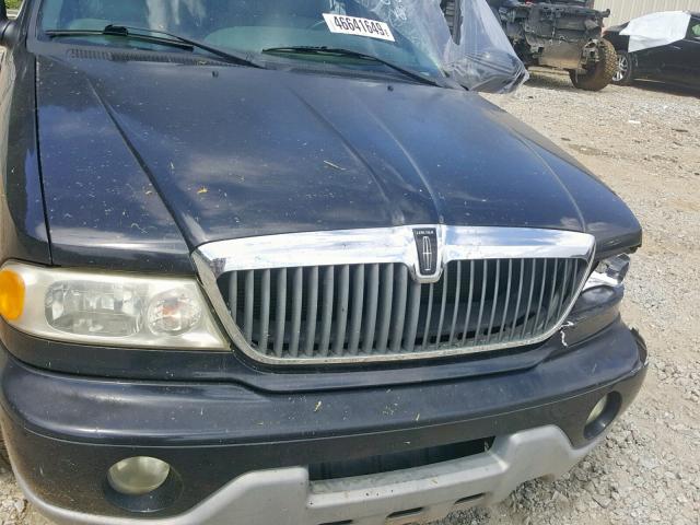 5LMEU27R01LJ29505 - 2001 LINCOLN NAVIGATOR BLACK photo 7