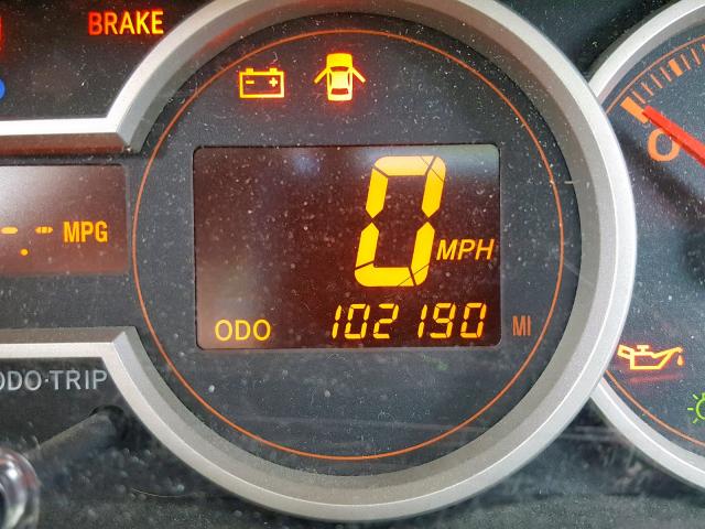 JTLZE4FE9CJ030278 - 2012 TOYOTA SCION XB 黑色 照片 8