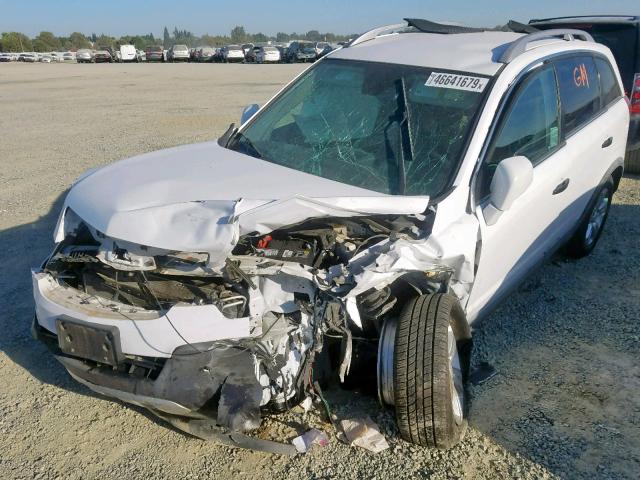 3GNAL2EK1ES673291 - 2014 CHEVROLET CAPTIVA LS თეთრი ფოტო 2