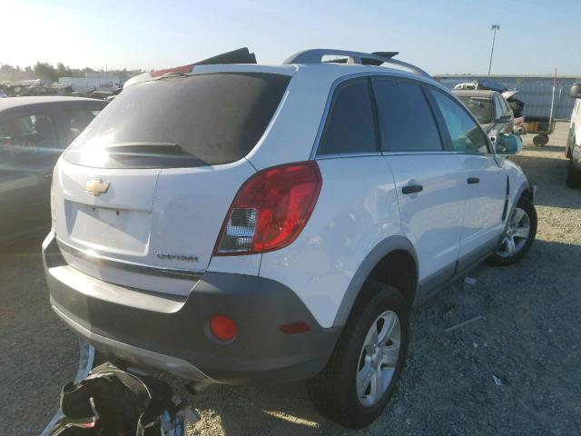 3GNAL2EK1ES673291 - 2014 CHEVROLET CAPTIVA LS თეთრი ფოტო 4