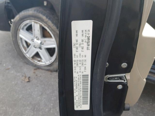 1J8FT47048D608504 - 2008 JEEP COMPASS SP 黑色 照片 10