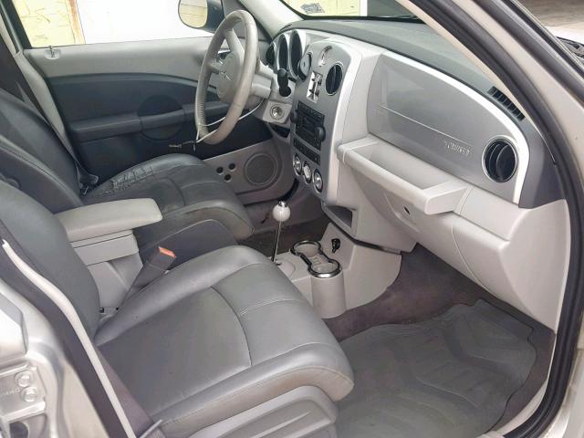 3A8FY68886T229725 - 2006 CHRYSLER PT CRUISER SILVER photo 5