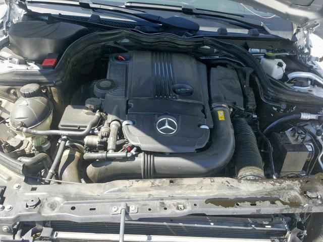 WDDGF4HBXDR297750 - 2013 MERCEDES-BENZ C 250 SILVER photo 7