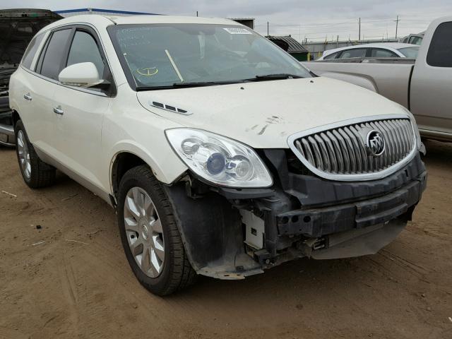 5GAKVDEDXCJ121440 - 2012 BUICK ENCLAVE WHITE photo 1