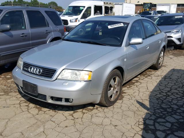 WAUED64B6YN132507 - 2000 AUDI A6 2.7T QU SILVER photo 2