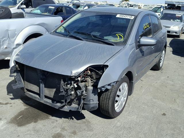 3N1AB6AP6AL724876 - 2010 NISSAN SENTRA 2.0 GRAY photo 2