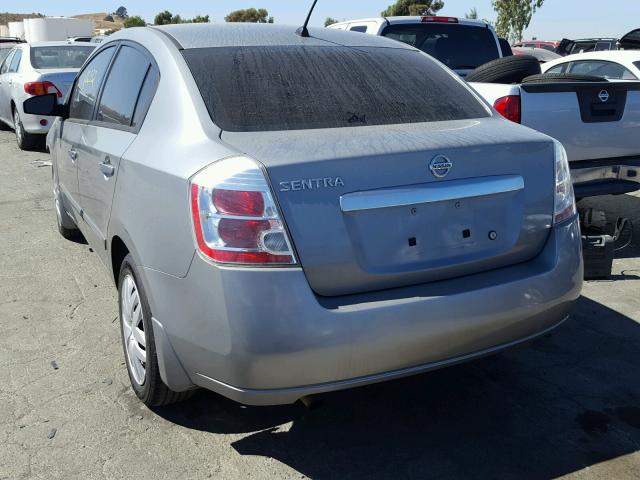 3N1AB6AP6AL724876 - 2010 NISSAN SENTRA 2.0 GRAY photo 3