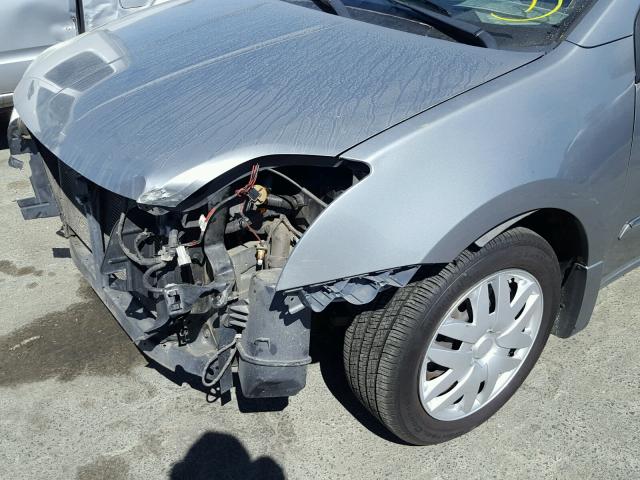 3N1AB6AP6AL724876 - 2010 NISSAN SENTRA 2.0 GRAY photo 9