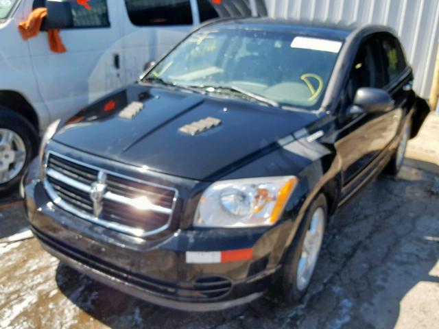 1B3HB48BX7D127238 - 2007 DODGE CALIBER SX BLACK photo 2