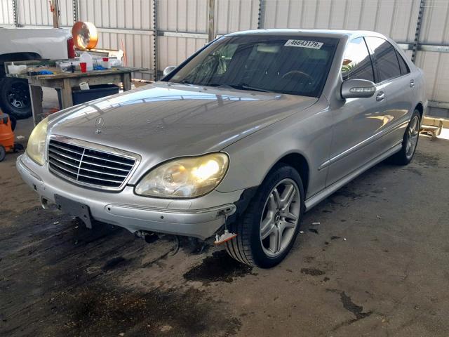 WDBNG75J46A475101 - 2006 MERCEDES-BENZ S 500 SILVER photo 2