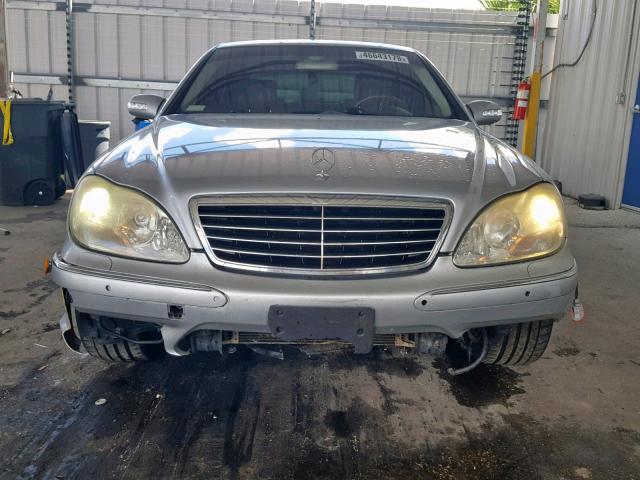 WDBNG75J46A475101 - 2006 MERCEDES-BENZ S 500 SILVER photo 9