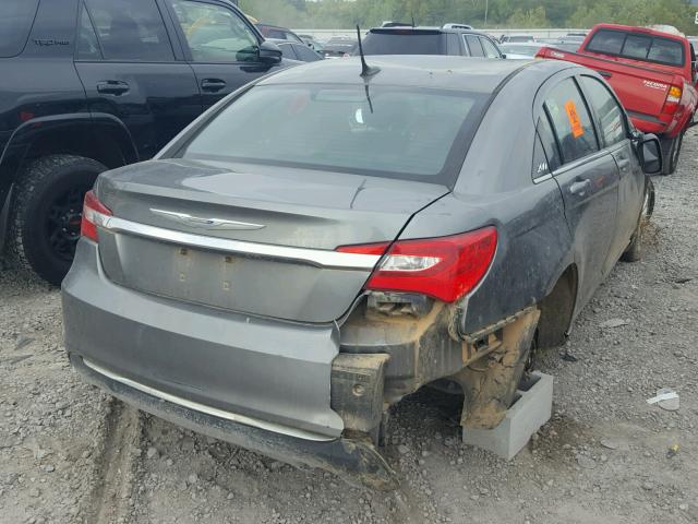 1C3CCBBB5DN546031 - 2013 CHRYSLER 200 TOURIN GRAY photo 4