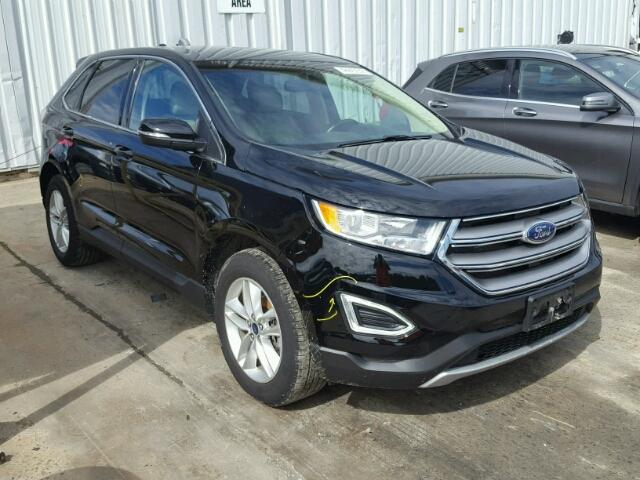 2FMPK3J83GBB27683 - 2016 FORD EDGE SEL BLACK photo 1