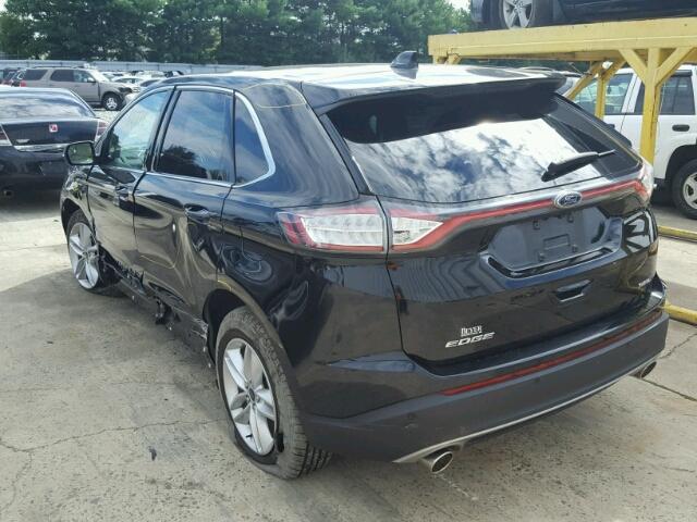 2FMPK3J83GBB27683 - 2016 FORD EDGE SEL BLACK photo 3