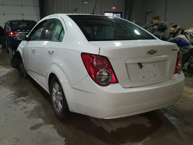1G1JA5SH3C4223480 - 2012 CHEVROLET SONIC LS 白色 照片 3