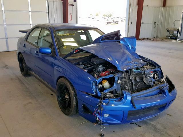 JF1GD29624G518507 - 2004 SUBARU IMPREZA WR BLUE photo 1