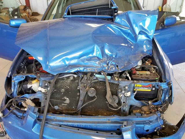 JF1GD29624G518507 - 2004 SUBARU IMPREZA WR BLUE photo 7