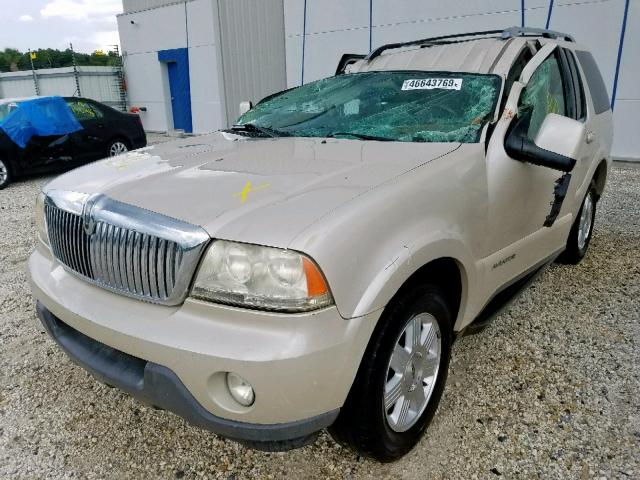 5LMEU68H45ZJ31998 - 2005 LINCOLN AVIATOR 棕色 照片 2