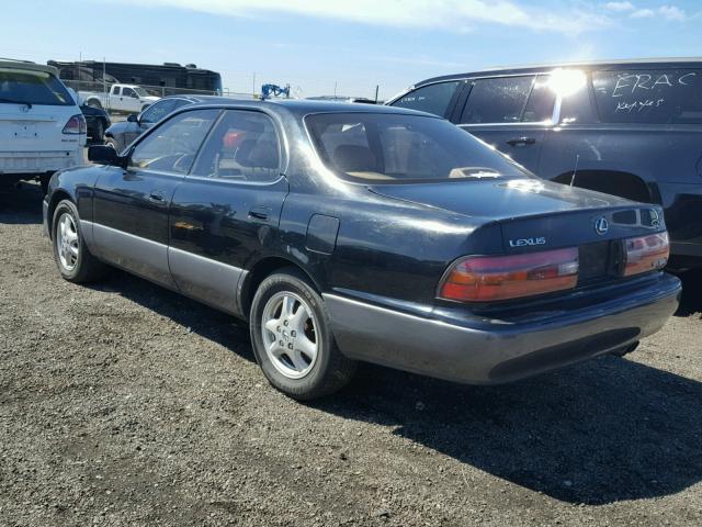 JT8VK13T8N0020630 - 1992 LEXUS ES 300 BLACK photo 3