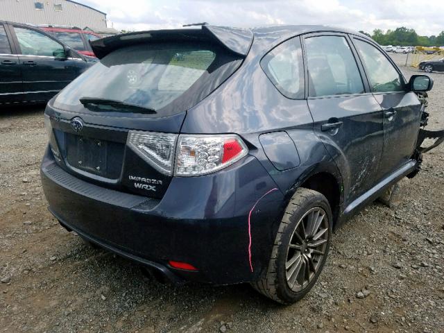 JF1GR7E66DG816854 - 2013 SUBARU IMPREZA WR CHARCOAL photo 4