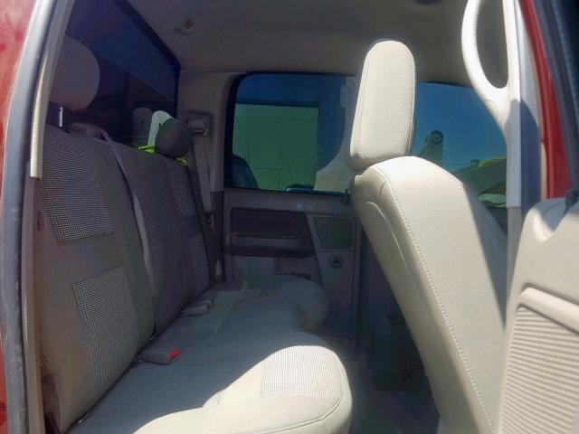 3D7KS28AX7G789412 - 2007 DODGE RAM 2500 S წითელი ფოტო 6
