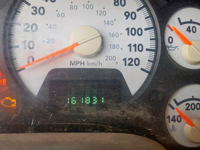 3D7KS28AX7G789412 - 2007 DODGE RAM 2500 S წითელი ფოტო 8