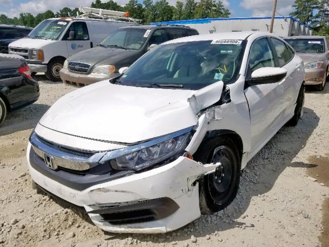 19XFC2F51HE223828 - 2017 HONDA CIVIC LX WHITE photo 2