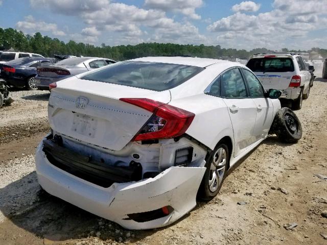 19XFC2F51HE223828 - 2017 HONDA CIVIC LX WHITE photo 4