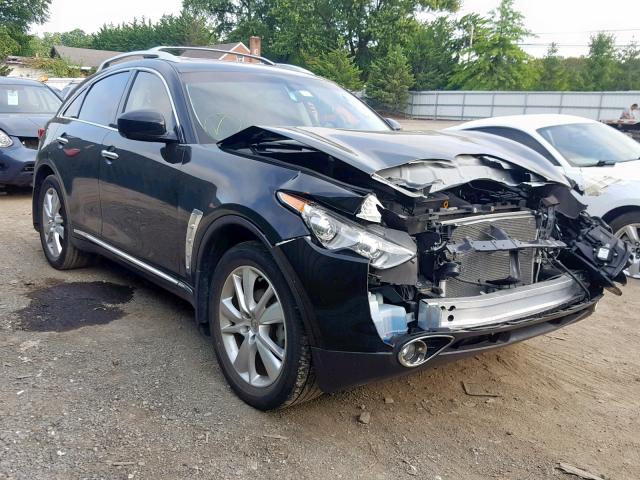 JN8CS1MW0DM175038 - 2013 INFINITI FX37 BLACK photo 1