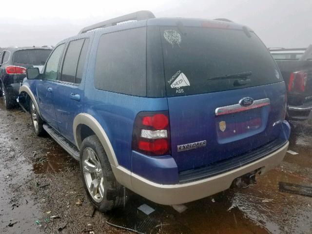 1FMEU84819UA01099 - 2009 FORD EXPLORER E BLUE photo 3