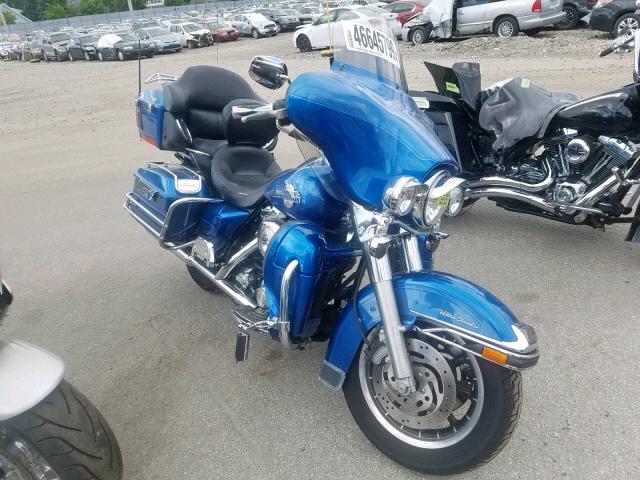 1HD1FCW175Y656367 - 2005 HARLEY-DAVIDSON FLHTCUI BLUE photo 1