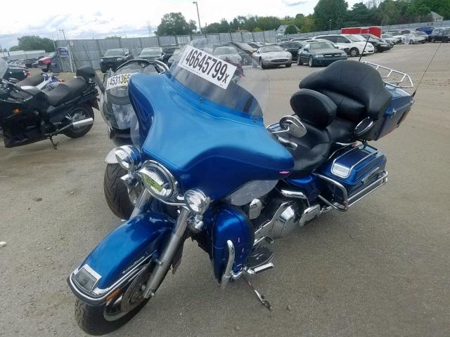 1HD1FCW175Y656367 - 2005 HARLEY-DAVIDSON FLHTCUI BLUE photo 2