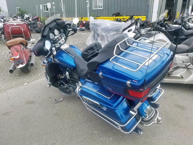 1HD1FCW175Y656367 - 2005 HARLEY-DAVIDSON FLHTCUI BLUE photo 3