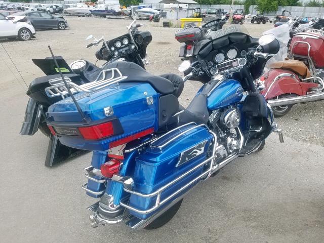 1HD1FCW175Y656367 - 2005 HARLEY-DAVIDSON FLHTCUI BLUE photo 4