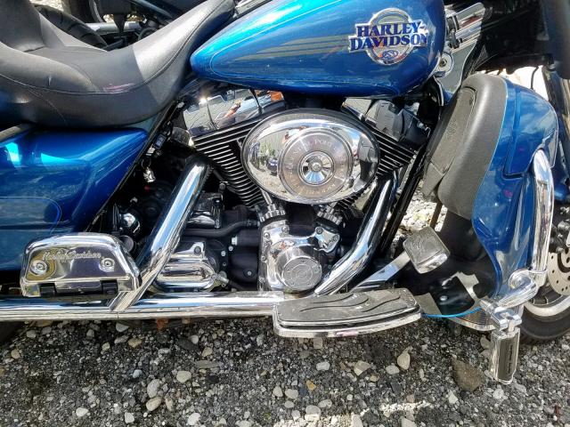 1HD1FCW175Y656367 - 2005 HARLEY-DAVIDSON FLHTCUI BLUE photo 7