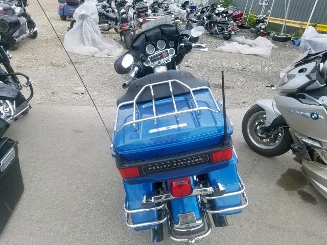 1HD1FCW175Y656367 - 2005 HARLEY-DAVIDSON FLHTCUI BLUE photo 9