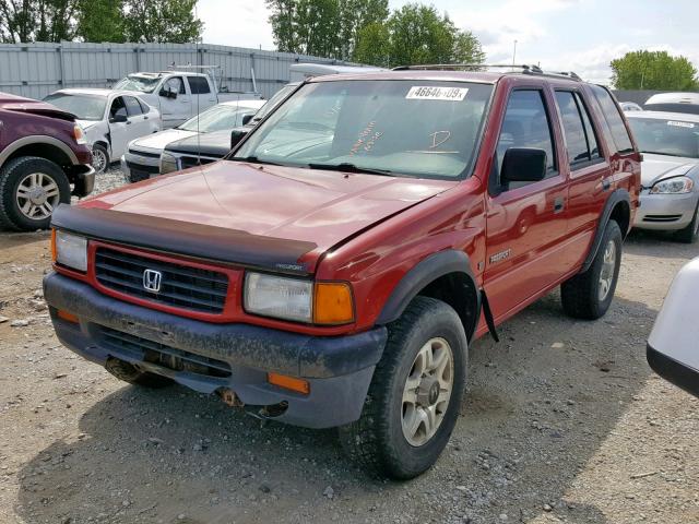 4S6CM58V7T4417100 - 1996 HONDA PASSPORT E 红色 照片 2