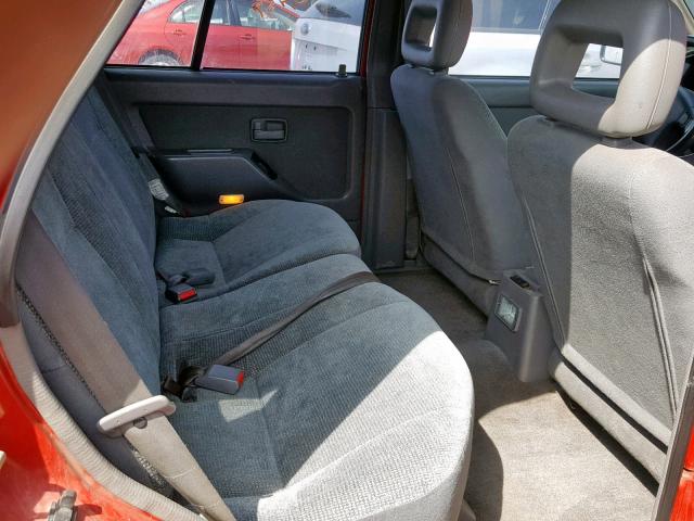 4S6CM58V7T4417100 - 1996 HONDA PASSPORT E 红色 照片 6