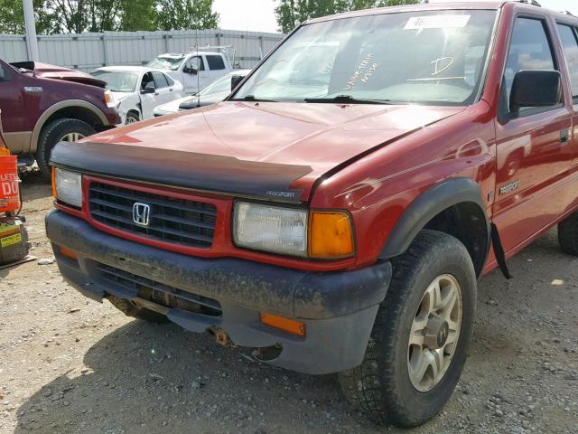 4S6CM58V7T4417100 - 1996 HONDA PASSPORT E 红色 照片 9