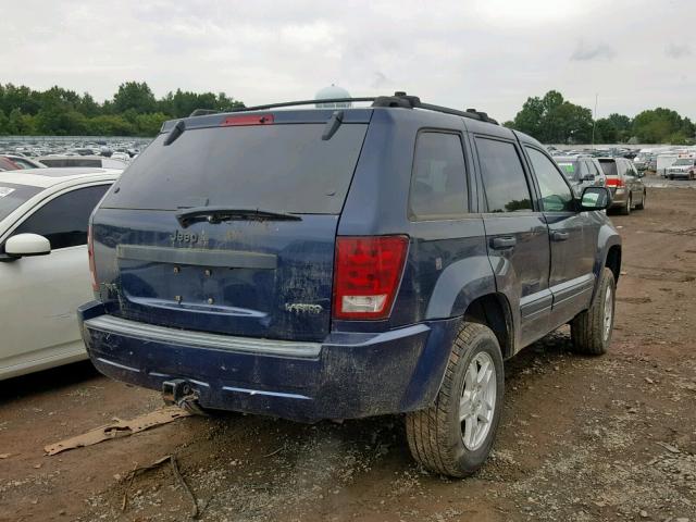 1J4GR48K35C566932 - 2005 JEEP GRAND CHER BLUE photo 4