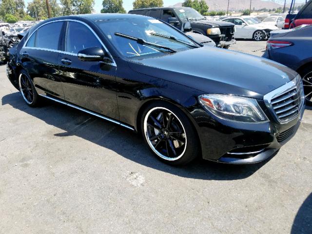 WDDUG8CB1FA118785 - 2015 MERCEDES-BENZ S 550 BLACK photo 1